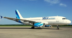 VECA Airlines operates two Airbus A-319s.